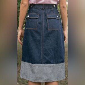 HarperSage Women’s Sage Off-Center Skirt